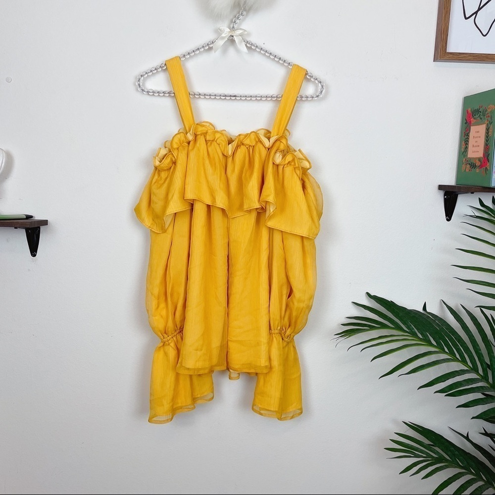 Bellenista Sunflower Breeze Top Off Shoulder - Picture 3 of 8